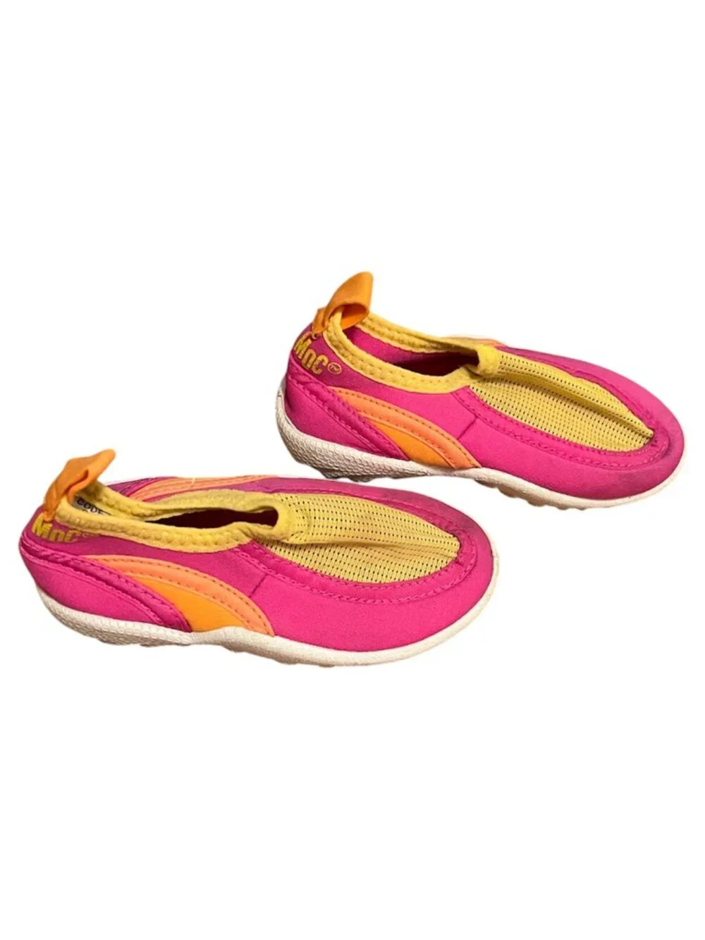 Vintage 1990s Baby Girls Surf Moc Multicolor Water/Beach Shoes - Size 6